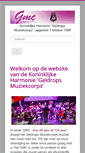 Mobile Screenshot of geldropsmuziekcorps.nl
